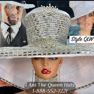 STUNNING Queen Church Hat | Custom Colors | $2500 Value Now $399!